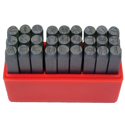 Letter & Number Punches