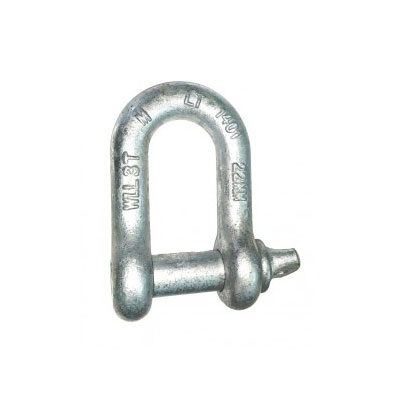 19mm HDG HI LOAD DEE SHACKLE 3.25T