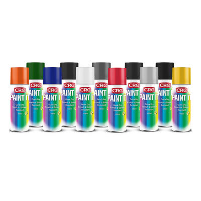 CRC PAINT-IT BLACK MATT AEROSOL