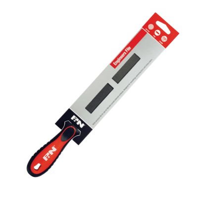 P&N 150mm 2ND CUT FLAT FILE C/W HANDLE