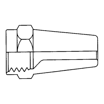 TITON 41X5 LONG FLARE NUT