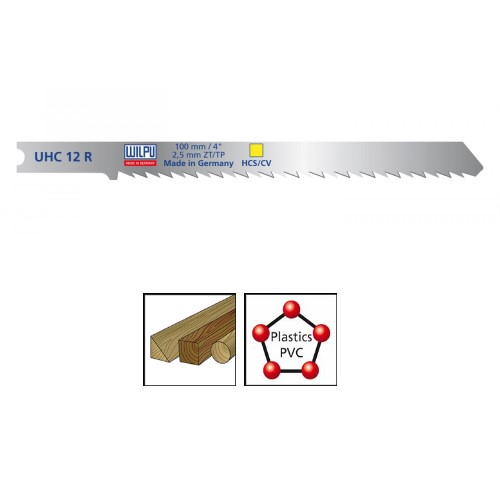 WILPU UHC12R JIGSAW BLADES