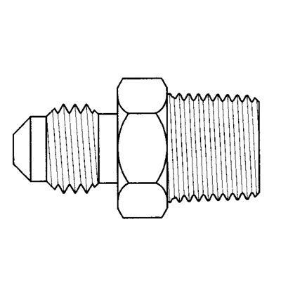 TITON 48X10X12 MALE FLARE UNION
