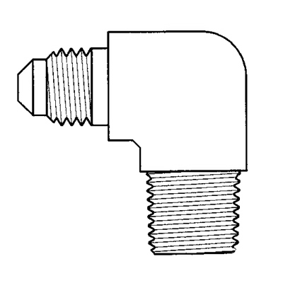 TITON 49X6X2 MALE FLARE ELBOW