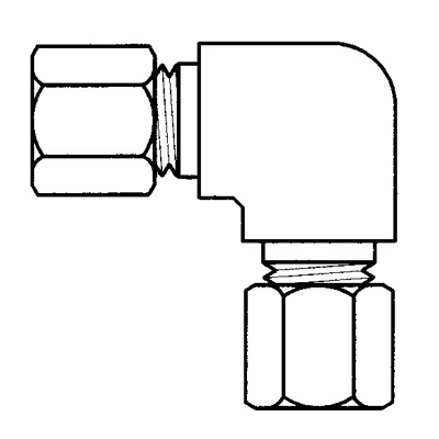 TITON 65X4 1/4 UNION ELBOW