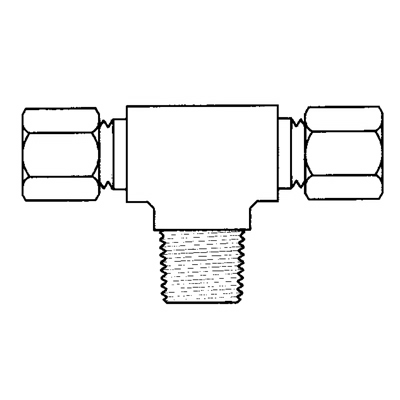 TITON 72X4X4 MALE BRANCH TEE
