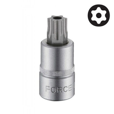 FORCE 3/8DRV T60H TAMPERPROOF TORX SOCKET