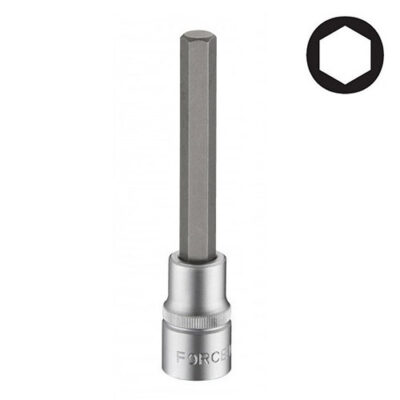 FORCE 1/2DRV 8mm x 100mm INHEX SOCKET