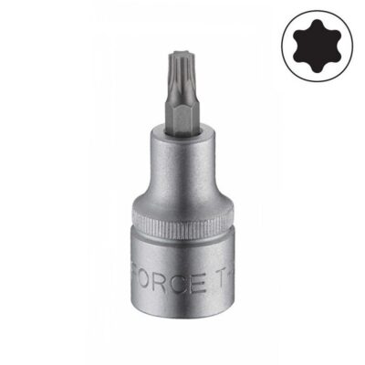 FORCE 1/2DRV T30 SOLID TORX MALE SOCKET
