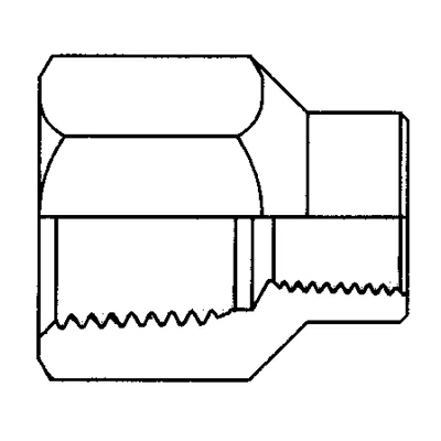 TITON 3304X4X2 REDUCING SOCKET