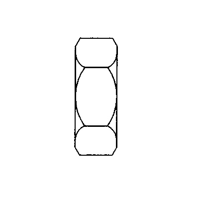 TITON 1/4 BSPP LOCK NUT