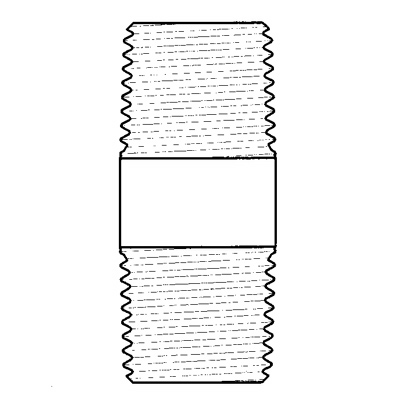TITON 1/2 X 3" LONG NIPPLE