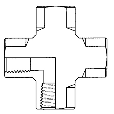 TITON 3900X2 1/8 CROSS
