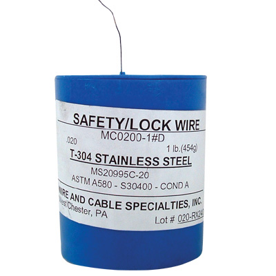 LOCK WIRE 0.020 X 1LB SPOOL